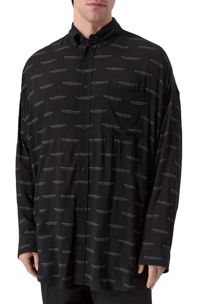 Рубашка из вискозы BALENCIAGA, арт. 814121/TSLA1, фото 3