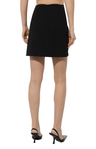 Шерстяная юбка OFF-WHITE, арт. 0WCU009S24FAB001, фото 4