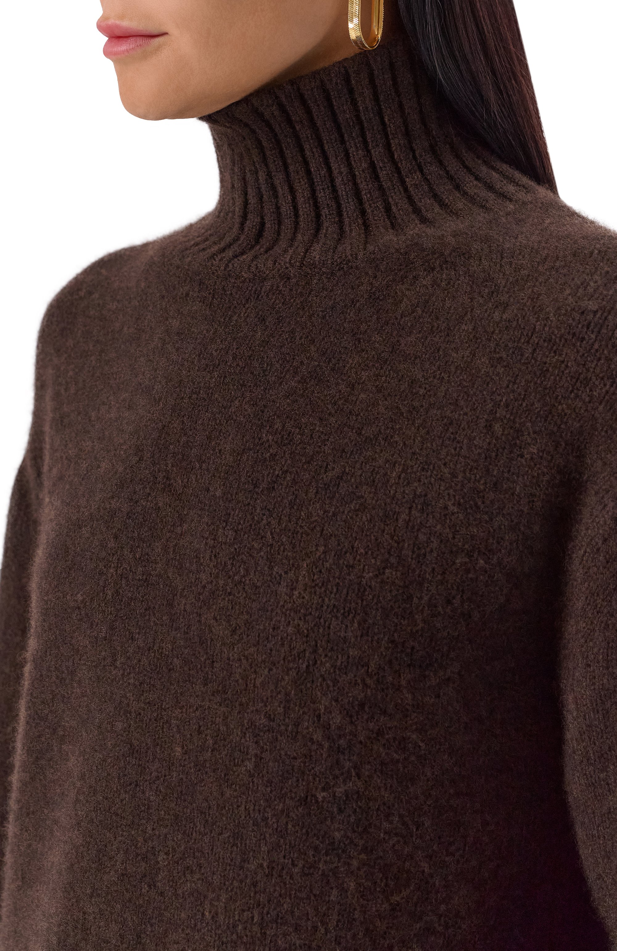 Кашемировый свитер MVST коричневого цвета по цене 155500 руб., арт. MKNSW038/ME24082, фото 5 Кашемировый свитер MVST, арт. MKNSW038/ME24082, фото 5