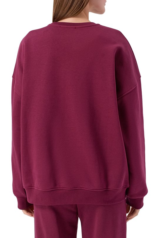 Хлопковый свитшот HINNOMINATE HMABW02070 Бордовый  HMABW02070 Фото 4