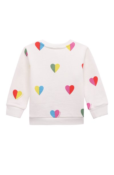 Комплект из свитшота и брюк STELLA MCCARTNEY белого цвета по цене 16800 руб., арт. TS3020, фото 3 Комплект из свитшота и брюк STELLA MCCARTNEY, арт. TS3020, фото 3