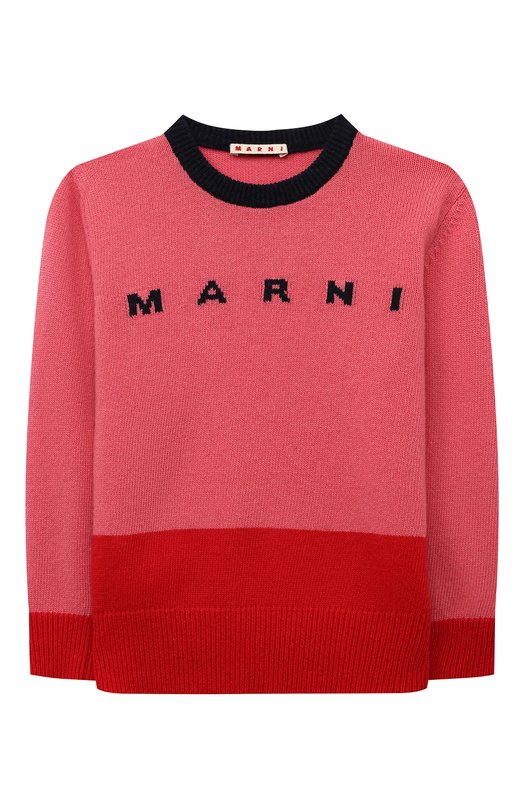 

Шерстяной пуловер Marni, Розовый