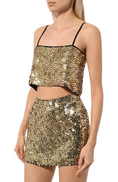 Топ с отделкой пайетками PINKO, арт. 104447/A295, фото 3