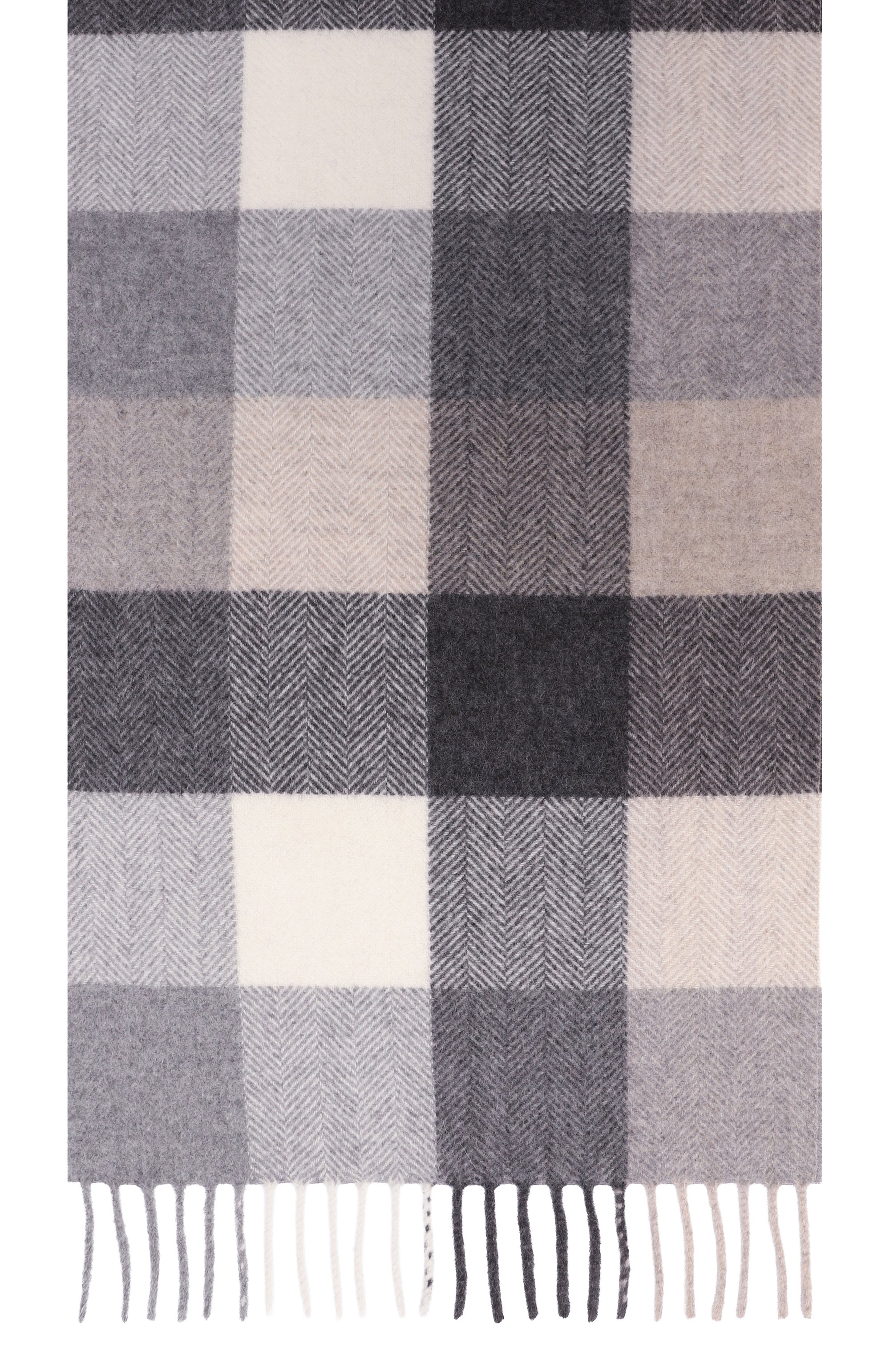 Шарф из шерсти и кашемира ANDREA CAMPAGNA, арт. 623252, фото 4