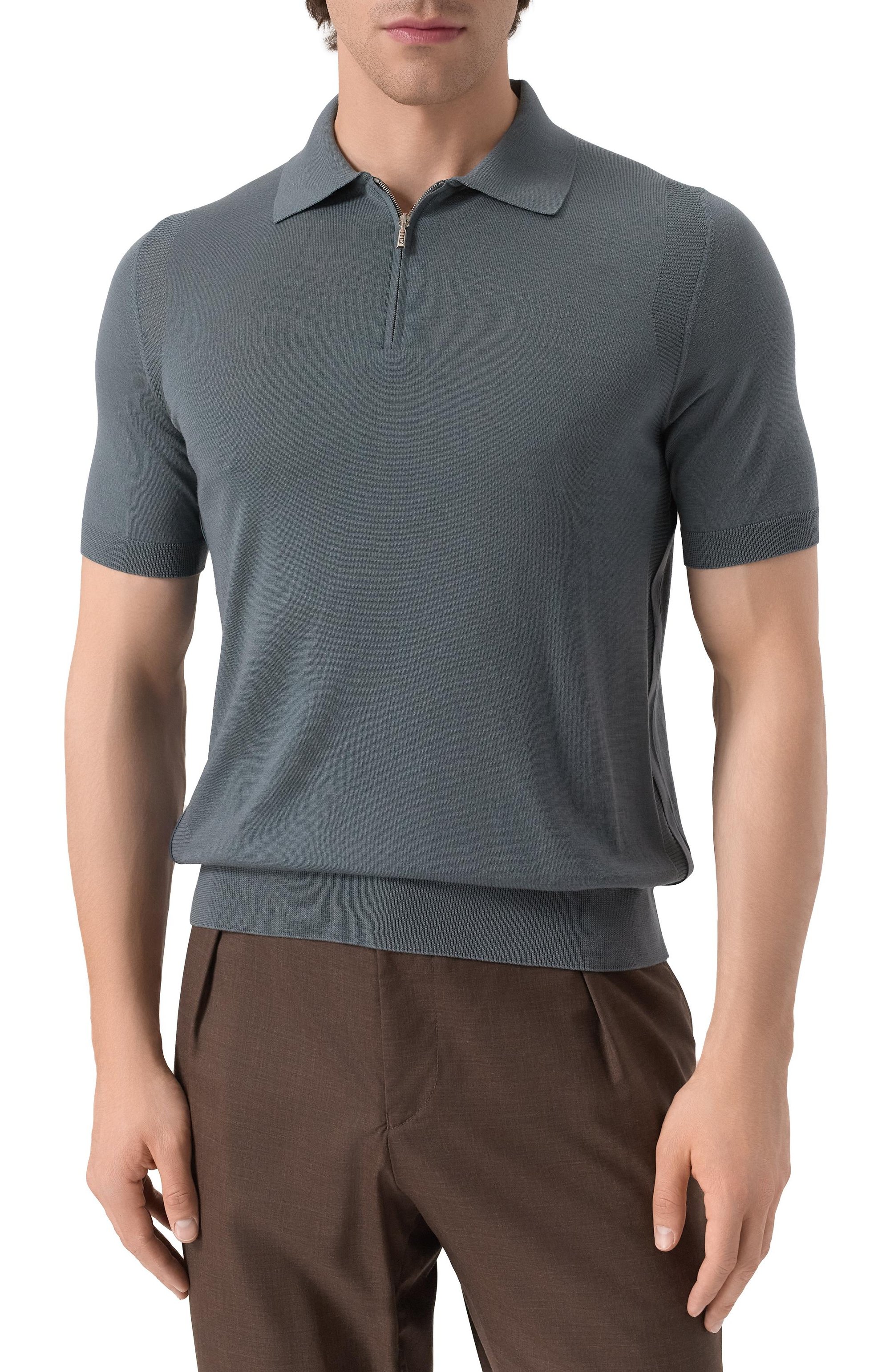 Шерстяное поло ZILLI, арт. KZP002M0217VSID00/66, фото 3