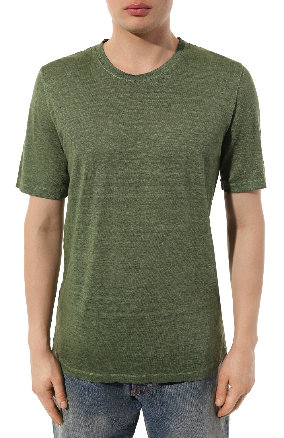 Льняная футболка 120% LINO, арт. 31ALIM7186/000E908/S00, фото 3