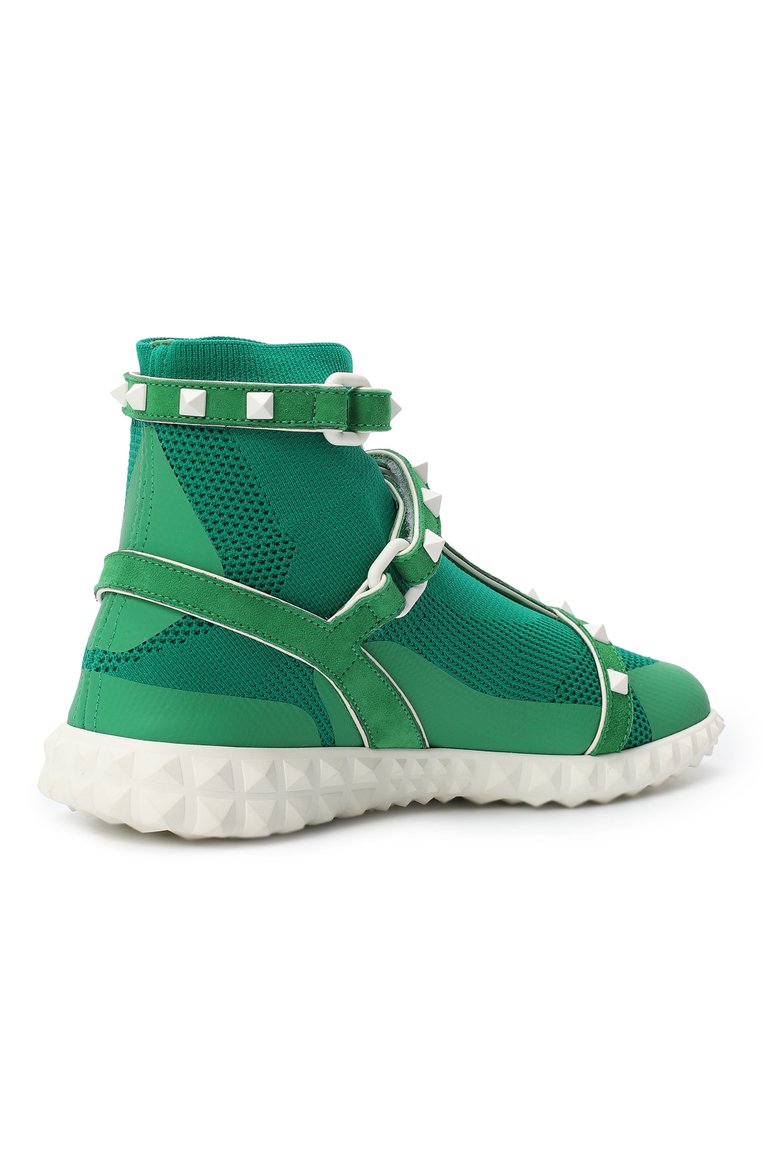 Текстильные кроссовки free rockstud VALENTINO, арт. PW2S0F81/FTI, фото 1
