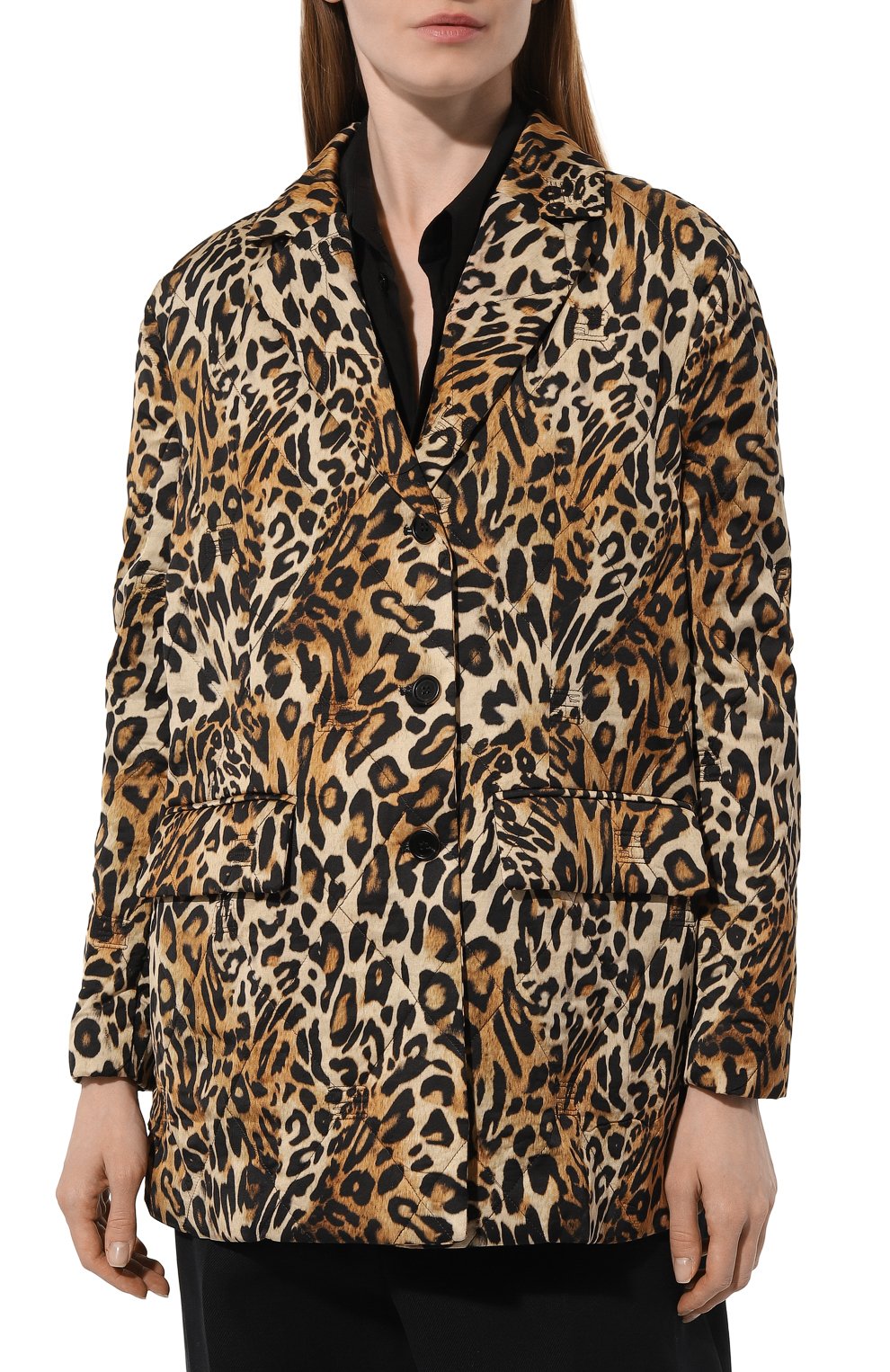 Куртка BEATRICE .B леопардового цвета по цене 61550 руб., арт. 24FE3938/SKIN, фото 3 Куртка BEATRICE .B, арт. 24FE3938/SKIN, фото 3