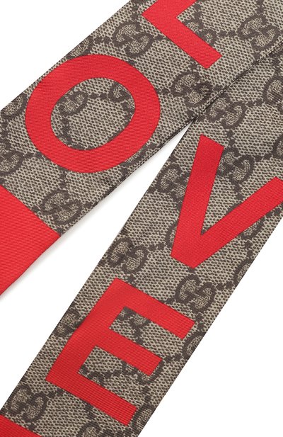 Шелковый шарф-бандо GUCCI, арт. 681909 3G001, фото 3