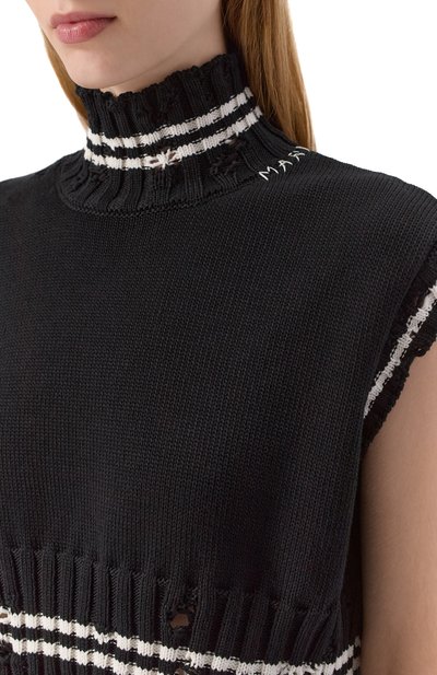 Хлопковый жилет MARNI, арт. DVMD0140Q0/UFC652, фото 5