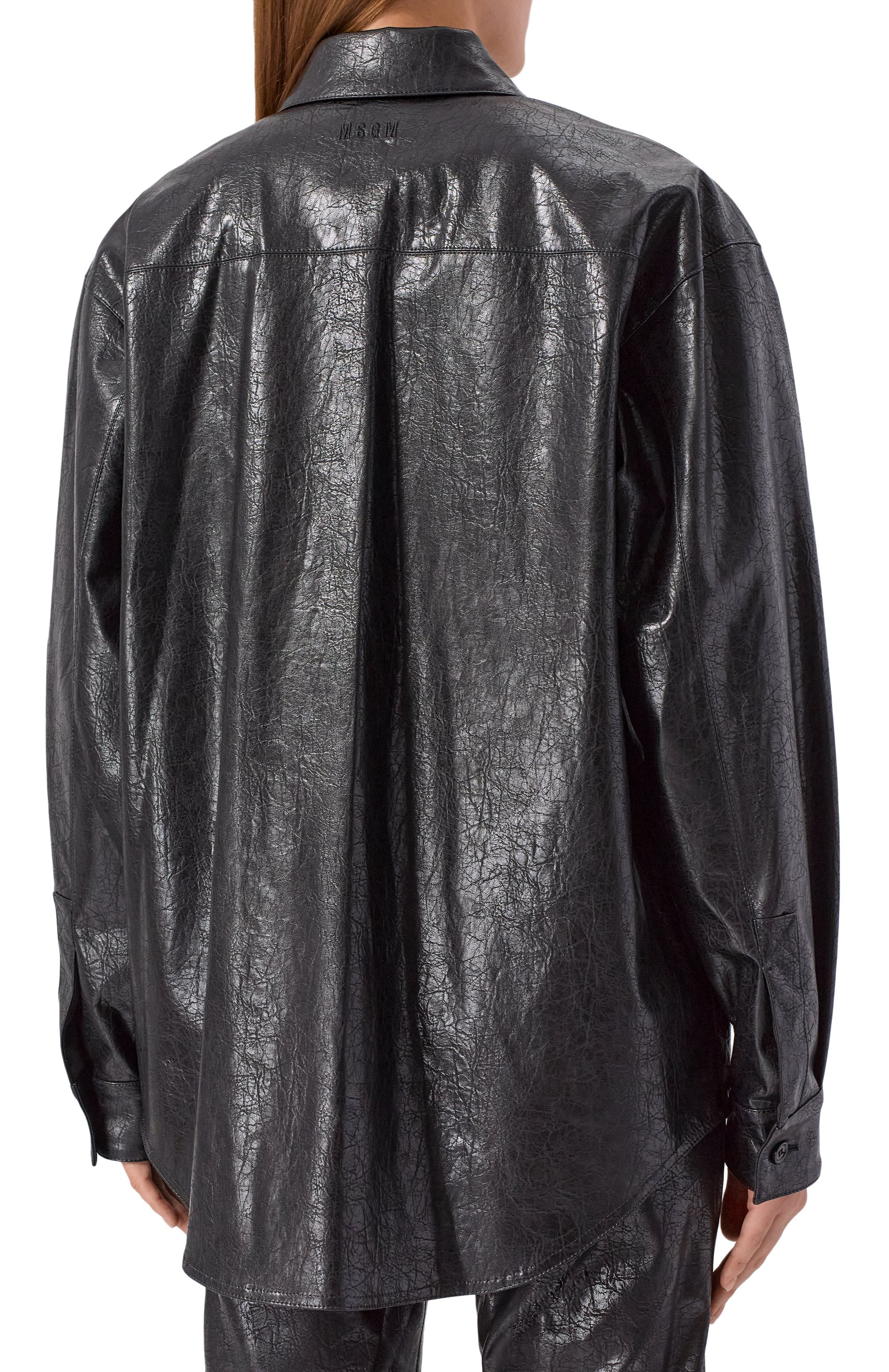 Рубашка из вискозы MSGM, арт. 3941MDH23X/257616, фото 4