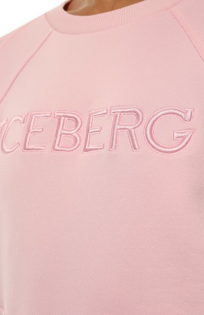 Свитшот ICEBERG розового цвета по цене 29950 руб., арт. 22E I2P0/E071/6305, фото 5 Свитшот ICEBERG, арт. 22E I2P0/E071/6305, фото 5