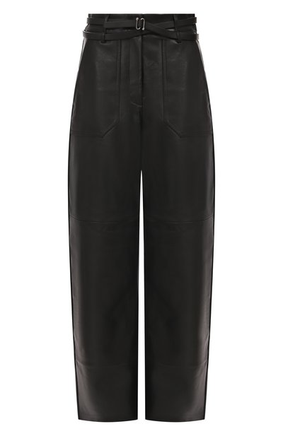 Женские брюки из экокожи SPORTMAX, арт. GARB0