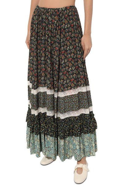 Юбка из вискозы GUCCI, арт. 640501 ZAFTQ, фото 3