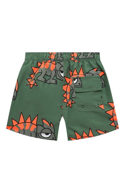 Плавки-шорты STELLA MCCARTNEY зеленого цвета по цене 9950 руб., арт. TSCP19, фото 2 Плавки-шорты STELLA MCCARTNEY, арт. TSCP19, фото 2