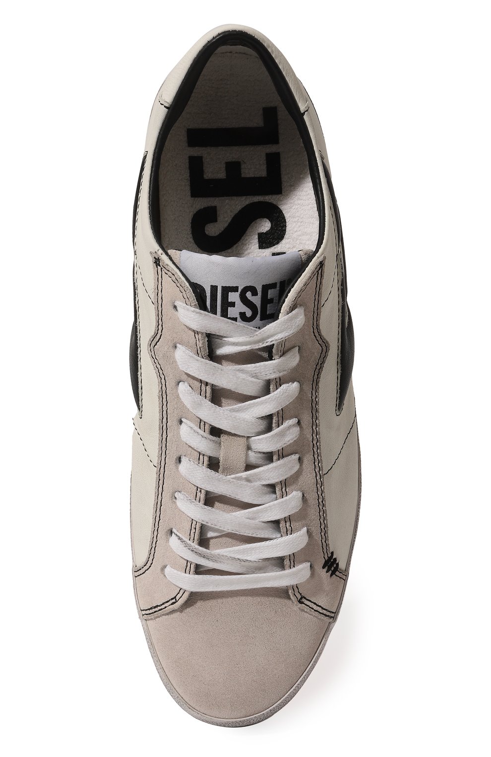 Кожаные кеды s-leroji DIESEL, арт. Y02741/PR663, фото 6