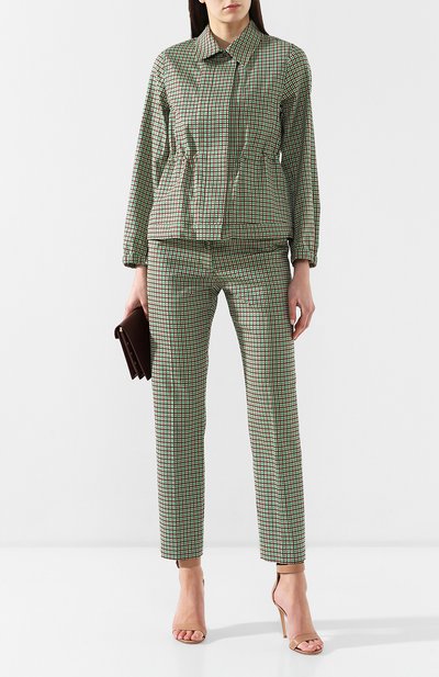 Брюки в клетку DRIES VAN NOTEN, арт. 191-30958-7034, фото 2