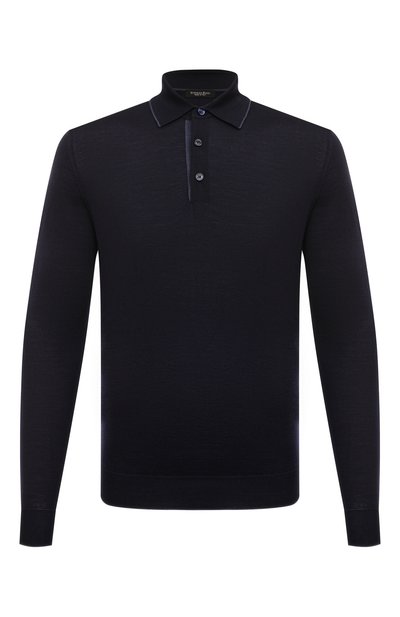 Мужская поло из шерсти и шелка STEFANO RICCI, арт. KE08004P03/E24374