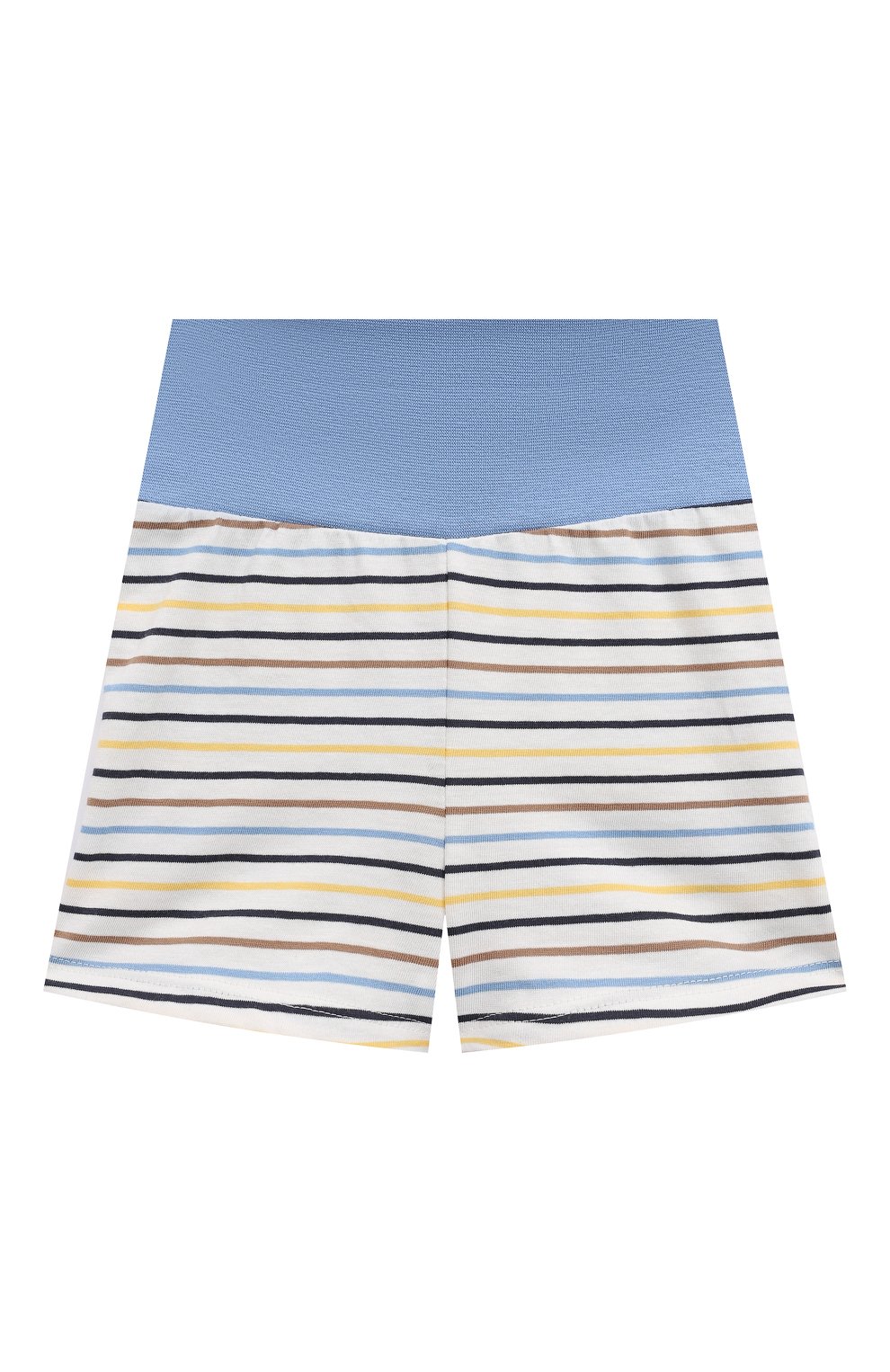 Хлопковая пижама SANETTA синего цвета по цене 5400 руб., арт. 221989, фото 4 Хлопковая пижама SANETTA, арт. 221989, фото 4