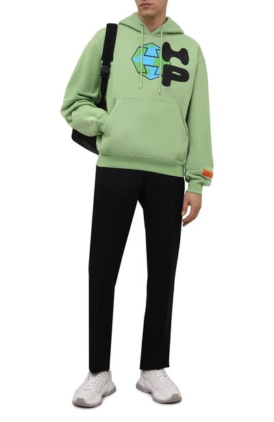 Хлопковое худи HERON PRESTON, арт. HMBB017F21JER0035510, фото 2