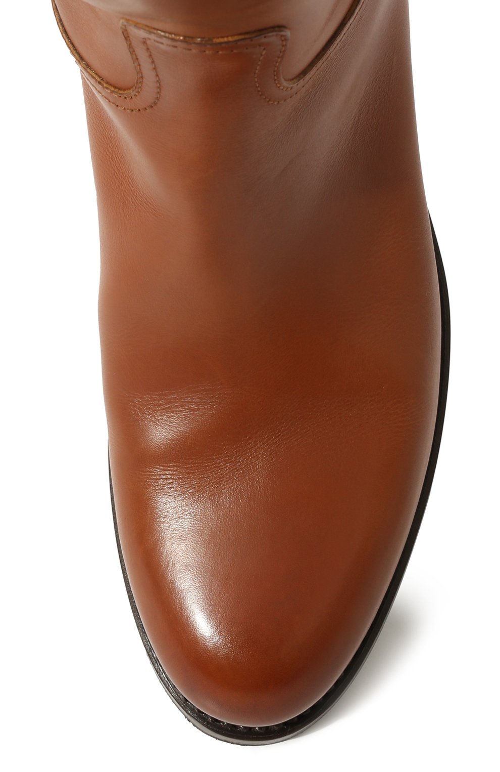 Кожаные сапоги PRADA, арт. 1W175M-34A-F0046-D030, фото 6