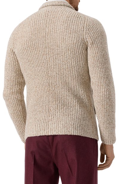 Кардиган из шерсти и шелка BRUNELLO CUCINELLI, арт. MRI55501, фото 4