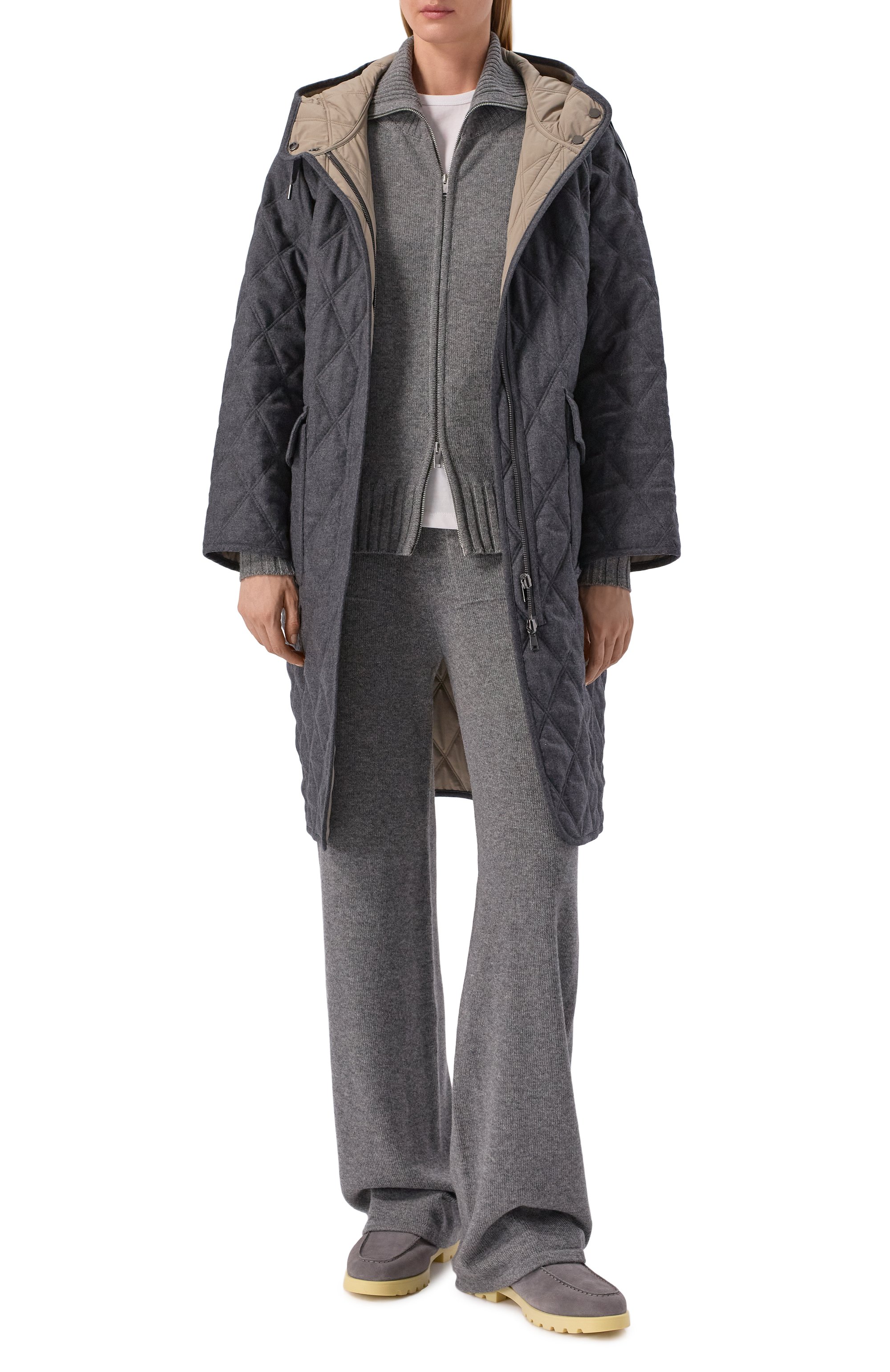 Двусторонняя кашемировая утепленная парка MVST, арт. M25.1MW.C005/75402 DIS 10, фото 2