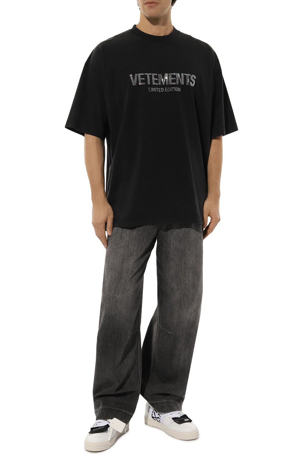 Хлопковая футболка VETEMENTS, арт. UA65TR250C, фото 6