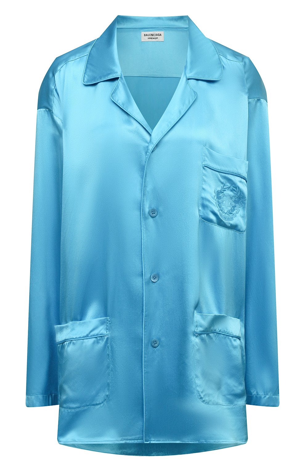 Атласная рубашка BALENCIAGA, арт. 658184/TKN01, фото 1