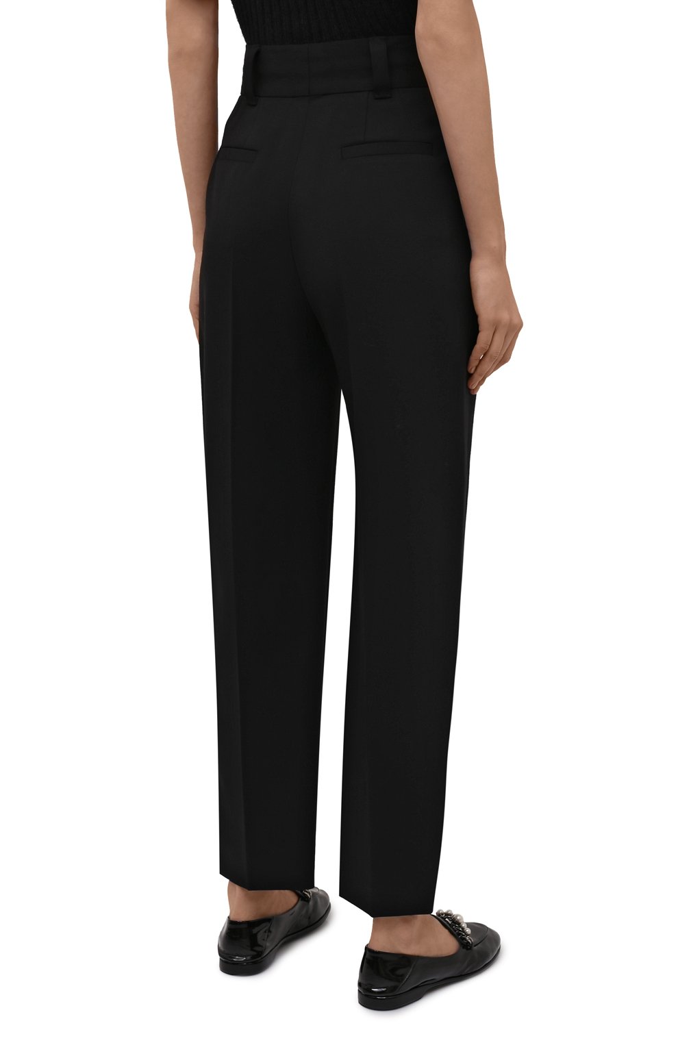 Шерстяные брюки MIU MIU, арт. MP1424-1R1-F0002, фото 4