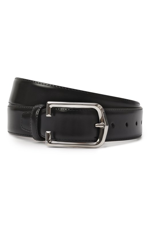 Кожаный ремень Corneliani 25V300-2520830 Чёрный 25V300-2520830