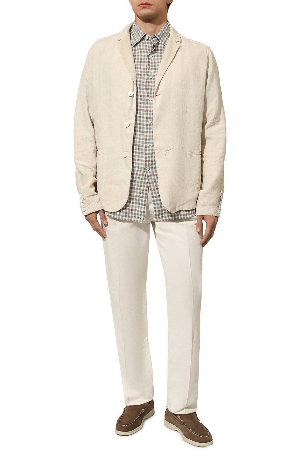 Льняная рубашка STEFANO RICCI, арт. MC007360/LX2716, фото 2