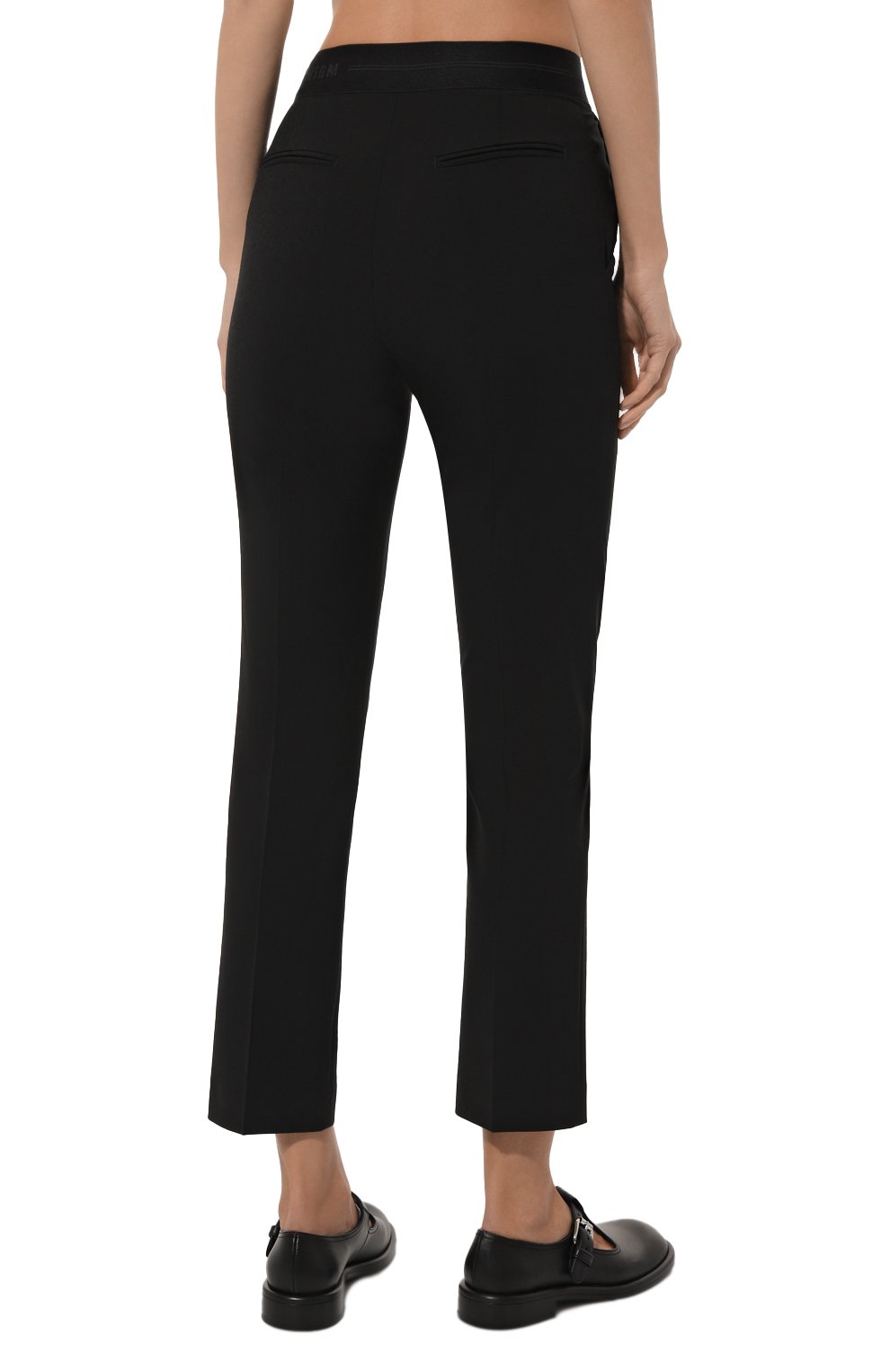 Шерстяные брюки MSGM, арт. 3741MDP13/247506, фото 4