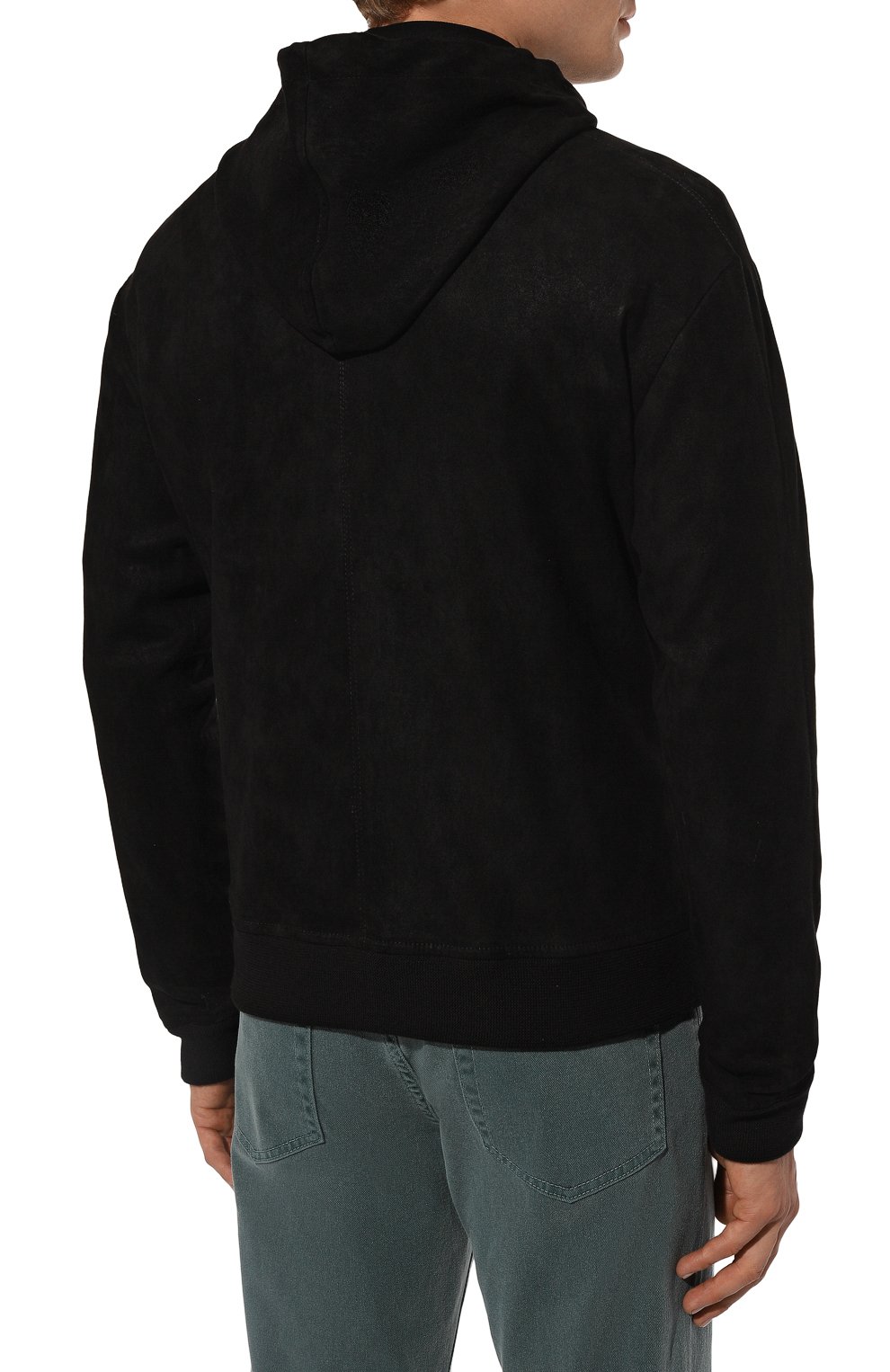 Замшевый бомбер GIORGIO BRATO, арт. GU24S9023, фото 4