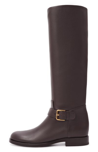 Кожаные сапоги day classic DOLCE & GABBANA, арт. CU1221/A0831, фото 4