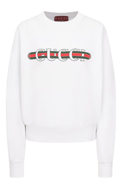 Женский хлопковый свитшот GUCCI, арт. 789582/XJGLM