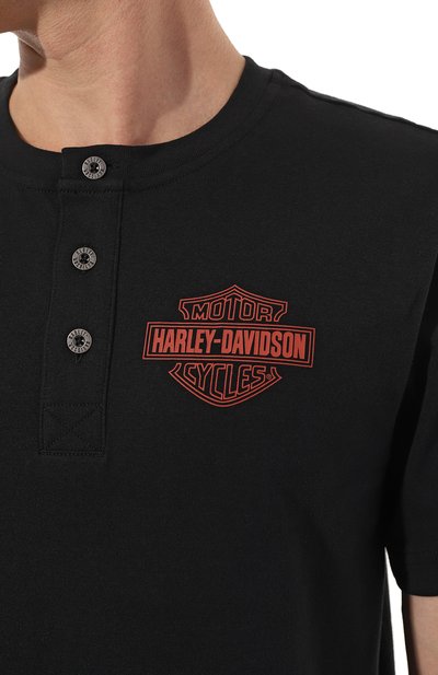Хлопковая футболка HARLEY-DAVIDSON,  арт. 96837-23VM, фото 5