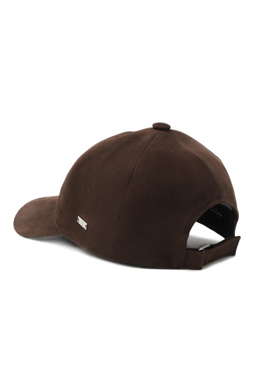 Замшевая бейсболка Kiton D60787K0524H01 Коричневый  D60787K0524H01 Фото 2