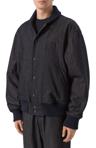 Хлопковый бомбер GIORGIO ARMANI, арт. GM004510/AF28722, фото 3