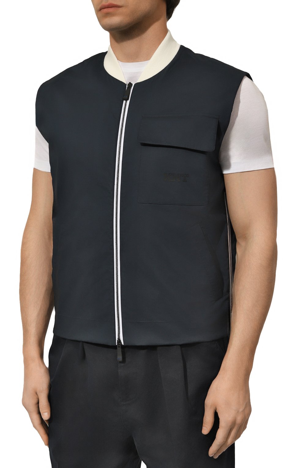 Хлопковый жилет KITON, арт. UGKH060K0705D03_SET, фото 3