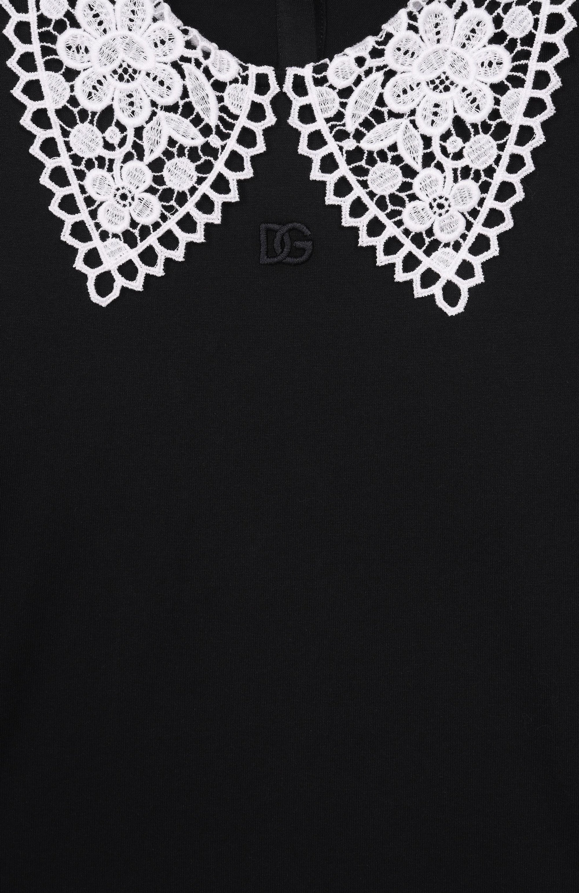 Хлопковый лонгслив DOLCE & GABBANA, арт. L5JTMT/G7Q1E, фото 3