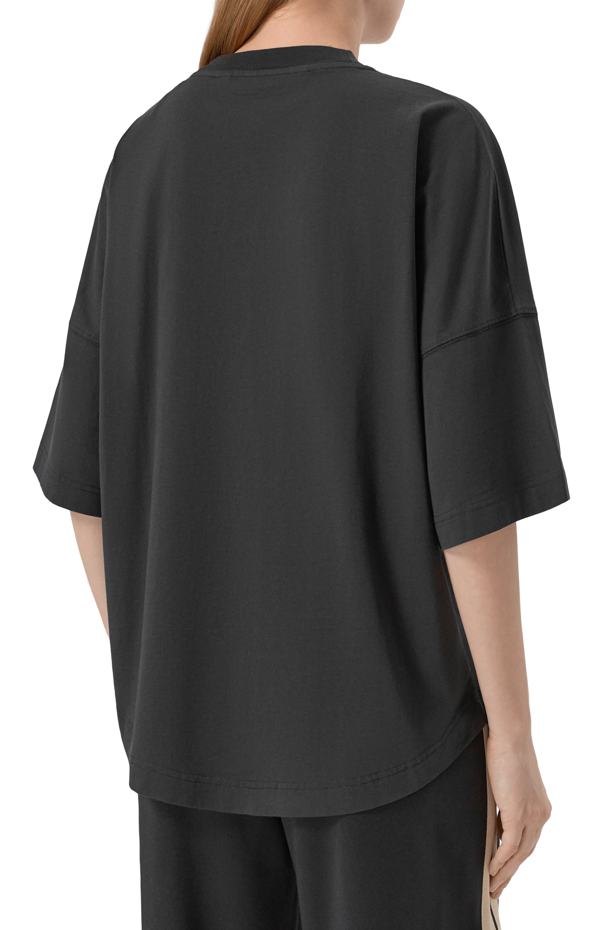 Хлопковая футболка PALM ANGELS, арт. PWAA07CF25JER001, фото 4