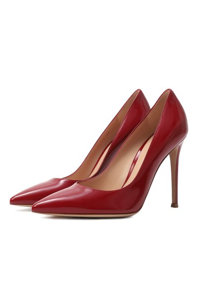 Женские лакированные туфли gianvito 105 GIANVITO ROSSI, арт. G28470.15RIC.NUIR0UG