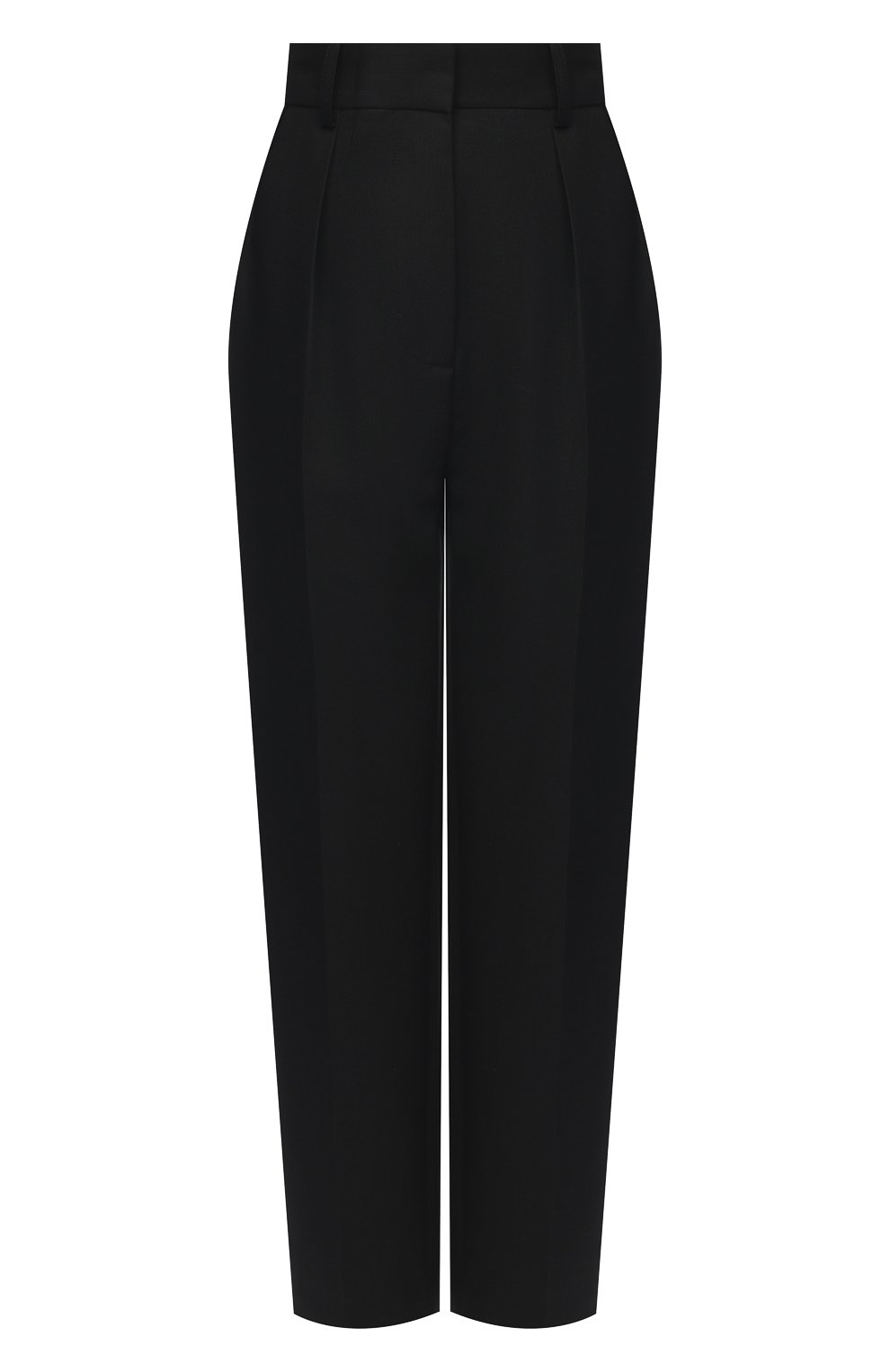 Брюки VICTORIA BECKHAM черного цвета по цене 95950 руб., арт. 1121WTR002593A, фото 1 Брюки VICTORIA BECKHAM, арт. 1121WTR002593A, фото 1