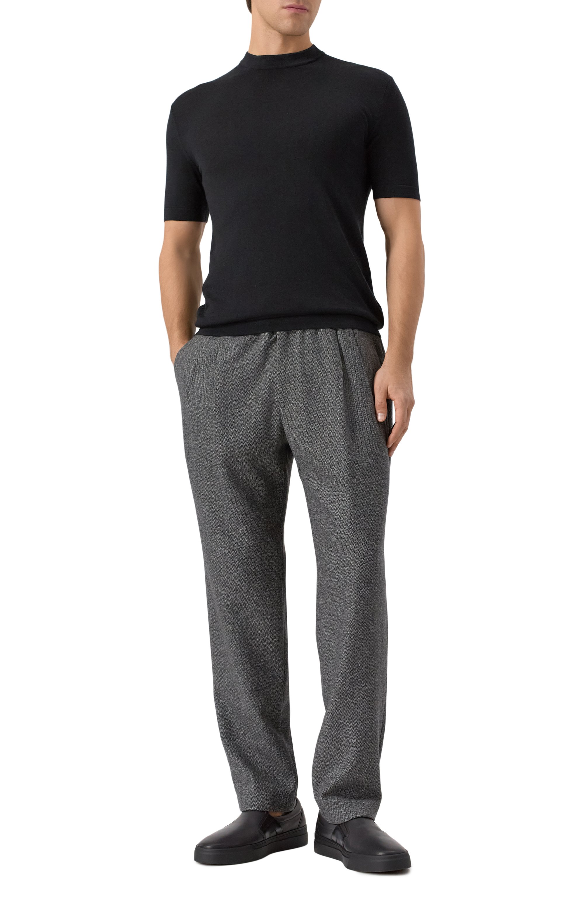 Джемпер из шерсти и шелка KITON, арт. UMM066804, фото 2