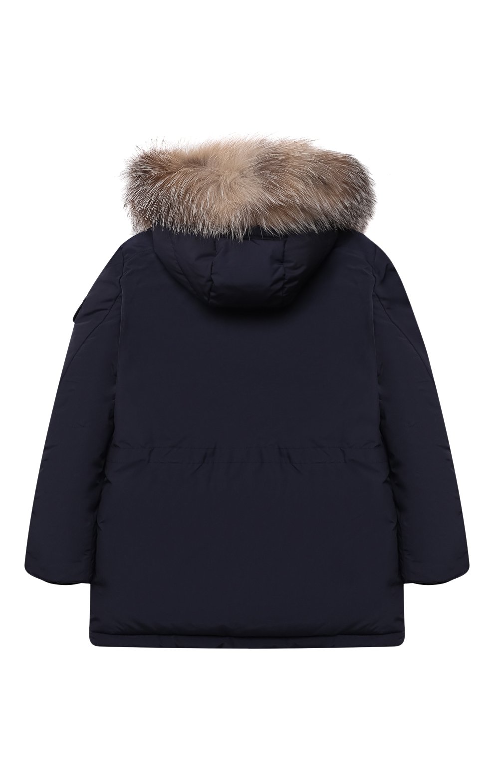 Пуховая парка yann MONCLER темно-синего цвета по цене 93400 руб., арт. G2-954-1C522-22-57244/4-6A, фото 2 Пуховая парка yann MONCLER, арт. G2-954-1C522-22-57244/4-6A, фото 2