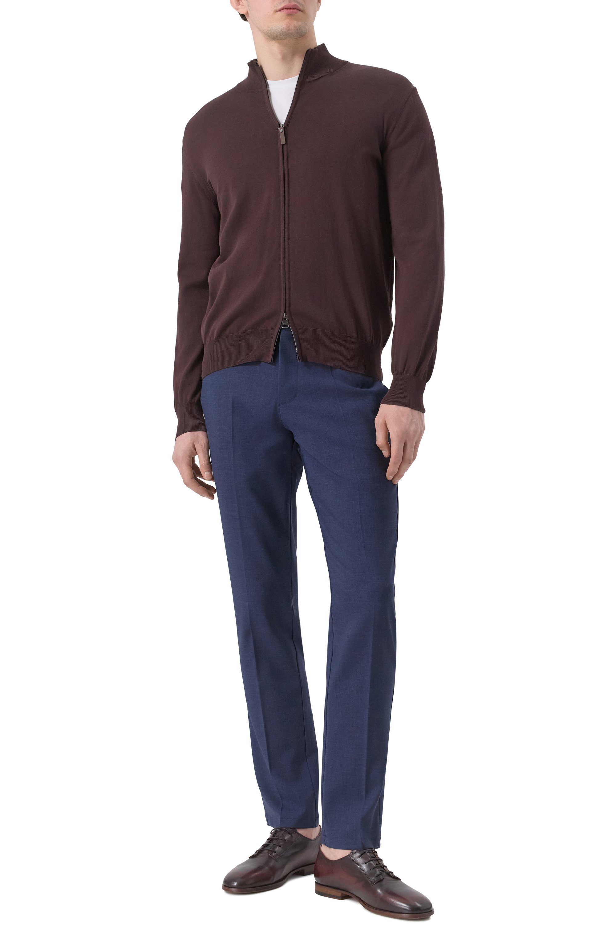 Шерстяные брюки MARCO PESCAROLO, арт. VENT0/5120, фото 2