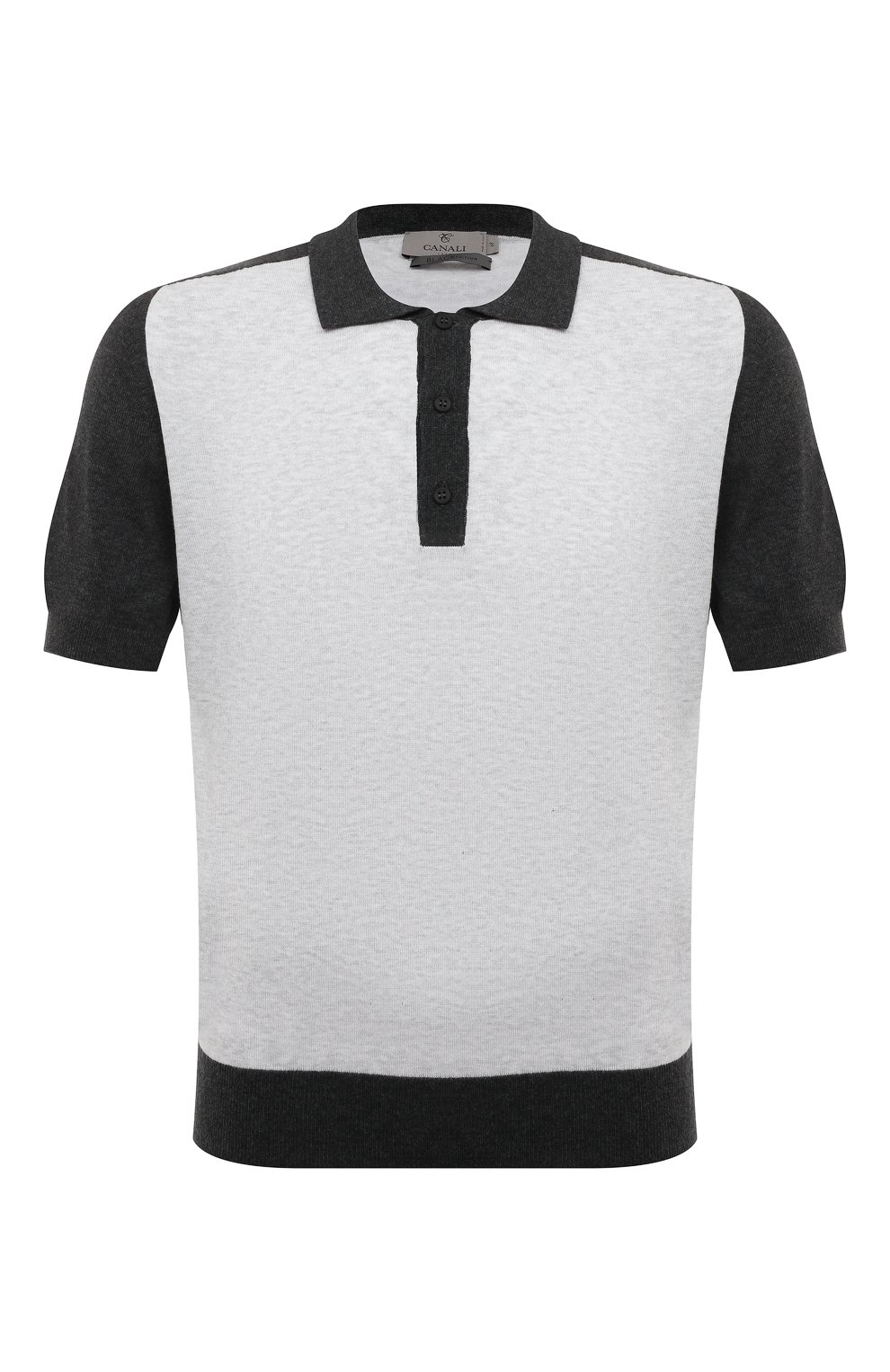 Хлопковое поло CANALI, арт. C0893/MY01482, фото 1