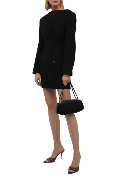 Шерстяное платье ACNE STUDIOS черного цвета по цене 46600 руб., арт. A20339, фото 2 Шерстяное платье ACNE STUDIOS, арт. A20339, фото 2