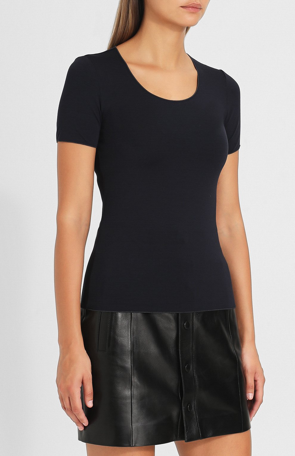 Футболка из вискозы  EMPORIO ARMANI, арт. 8N2M6A/2J85Z, фото 3